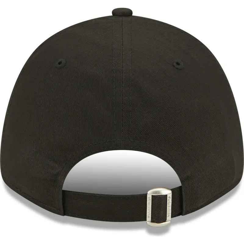mutzen-gebogen-schwarz-verstellbares-band-marron-9forty-league-essential-der-chicago-white-sox-mlb-von-new-era