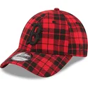 mutzen-gebogen-rot-verstellbares-band-negro-9forty-plaid-der-boston-red-sox-mlb-von-new-era