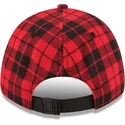 mutzen-gebogen-rot-verstellbares-band-negro-9forty-plaid-der-boston-red-sox-mlb-von-new-era
