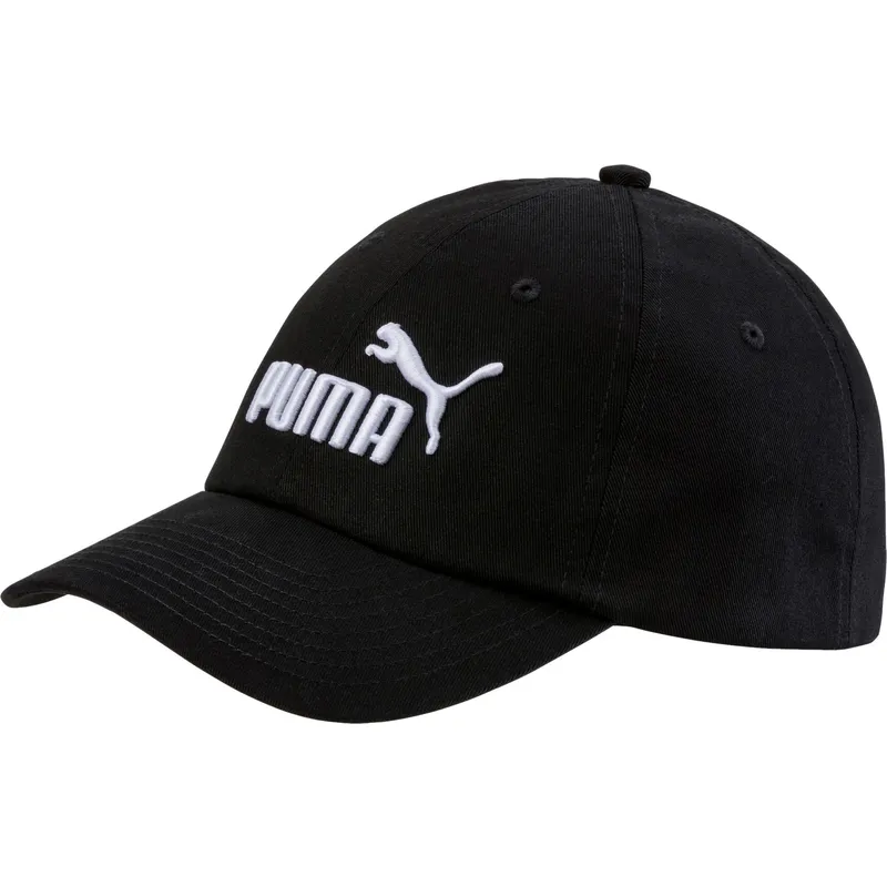 mutzen-gebogen-schwarz-verstellbares-band-fur-kinder-von-puma mutzen-gebogen-schwarz-verstellbares-band-fur-kinder-von-puma