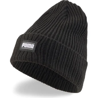 Gorro negro Ribbed Classic Cuff de Puma