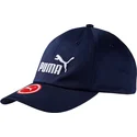 cappellino-curvo-blu-navy-regolabile-fundamentals-di-puma