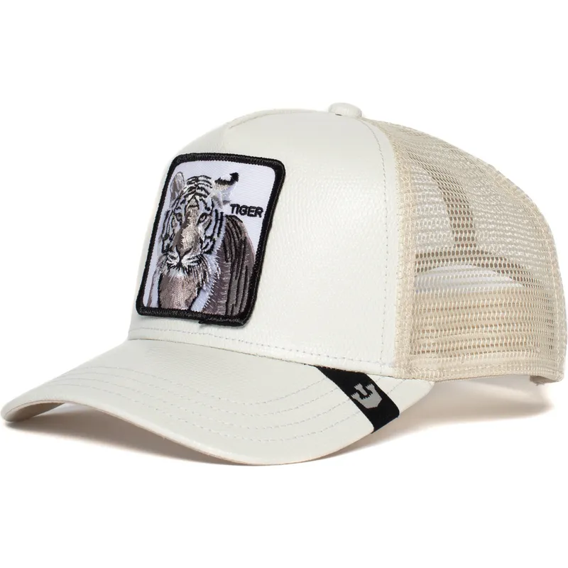 biala-czapka-trucker-z-tygrysem-killer-tiger-od-goorin-bros