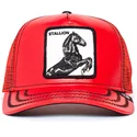 cappellino-trucker-rosso-cavallo-stallion-cherry-mustang-the-farm-di-goorin-bros