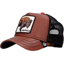 mutzen-gebogen-braun-snapback-the-farm-von-goorin-bros