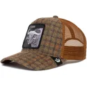 braune-trucker-mutze-buffel-hard-hardwood-the-farm-von-goorin-bros