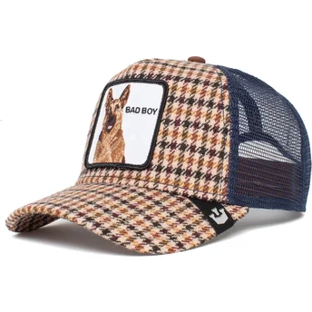 goorin-bros-truckerkappe-beige-und-blau-deutscher-schaferhund-bad-boy-big-bad-woof-the-farm