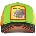 gorra-trucker-verde-y-negra-topo-whack-off-holey-moley-the-farm-de-goorin-bros