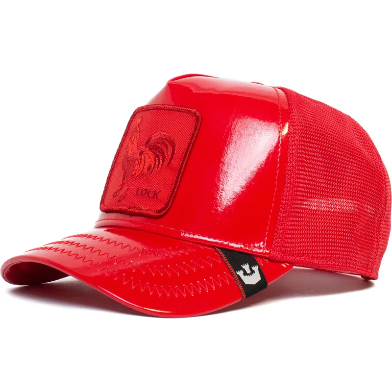 mutzen-gebogen-rot-snapback-the-farm-von-goorin-bros mutzen-gebogen-rot-snapback-the-farm-von-goorin-bros