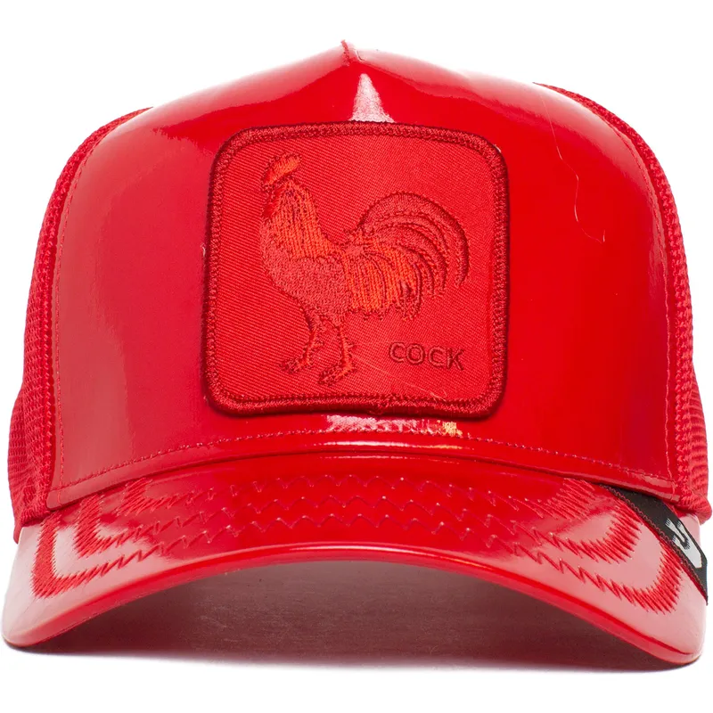 mutzen-gebogen-rot-snapback-the-farm-von-goorin-bros mutzen-gebogen-rot-snapback-the-farm-von-goorin-bros