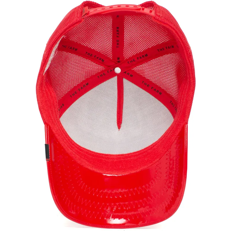 mutzen-gebogen-rot-snapback-the-farm-von-goorin-bros mutzen-gebogen-rot-snapback-the-farm-von-goorin-bros