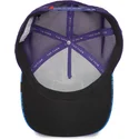 blaue-und-violette-siam-kampffisch-trucker-kappe-blue-light-metallic-the-farm-von-goorin-bros