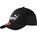 puma-essentials-justerbar-svart-bojd-keps