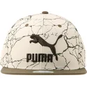 casquette-plate-blanche-et-verte-snapback-ls-colour-block-puma