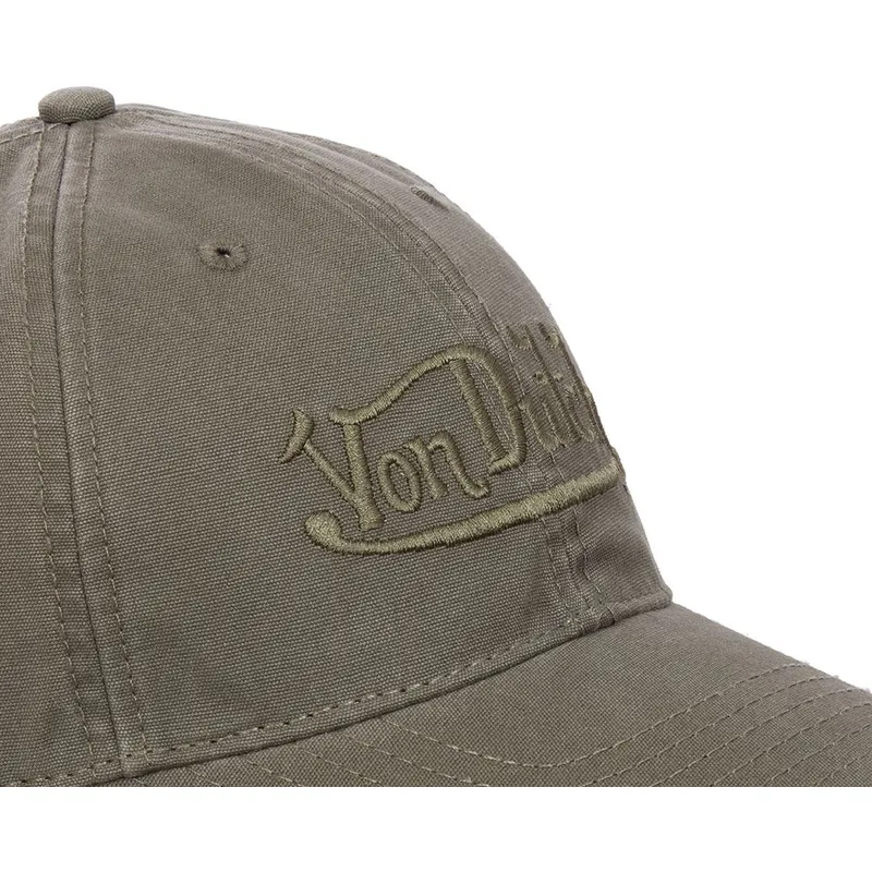 cappellino-visiera-curva-verde-regolabile-forestnk-di-von-dutch