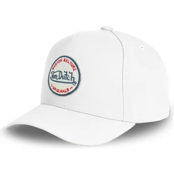 Gorra curva blanca snapback Kustom Kulture COL WHI1 de Von Dutch