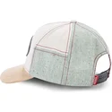 weisse-und-beige-gebogene-snapback-kappe-kys-von-von-dutch