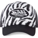 von-dutch-poil1-schwarze-und-weisse-trucker-kappe