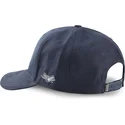 von-dutch-suedine1-dunkelblaue-snapback-kappe-mit-gebogenem-schirm