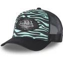 von-dutch-zebr-t-blau-schwarze-trucker-kappe