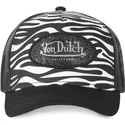 casquette-trucker-blanche-et-noire-zebr-wnr-von-dutch