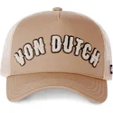 cappellino-trucker-beige-buckl-be-di-von-dutch