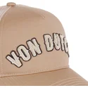 cappellino-trucker-beige-buckl-be-di-von-dutch