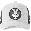 casquette-trucker-grise-peau-mouton-bugs-bunny-fur1-bug1-looney-tunes-capslab