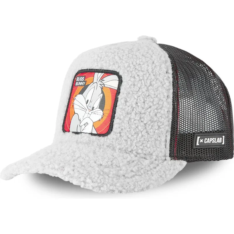 mutzen-gebogen-grau-snapback-bugs-bunny-looney-tunes-von-capslab mutzen-gebogen-grau-snapback-bugs-bunny-looney-tunes-von-capslab