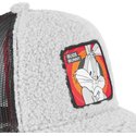 capslab-bugs-bunny-fur1-bug2-looney-tunes-grey-shearling-trucker-hat