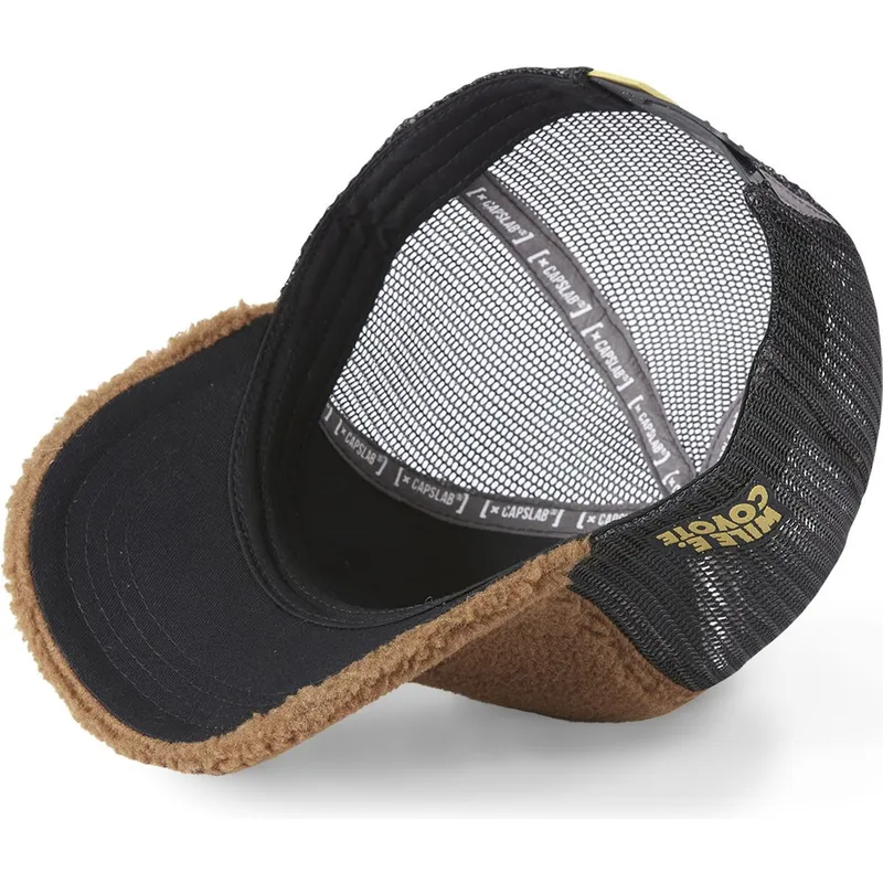 mutzen-gebogen-braun-snapback-kojote-looney-tunes-von-capslab