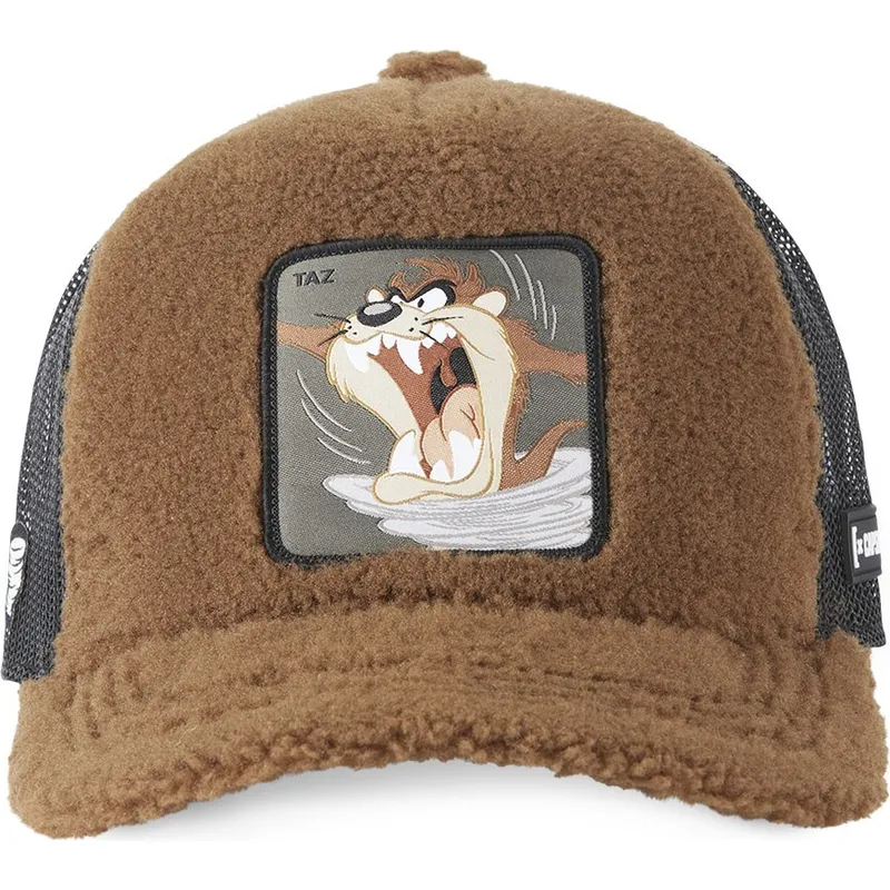 mutzen-gebogen-braun-snapback-de-borreguillo-diablo-tasmanischer-teufel-looney-tunes-von-capslab