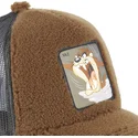 mutzen-gebogen-braun-snapback-de-borreguillo-diablo-tasmanischer-teufel-looney-tunes-von-capslab