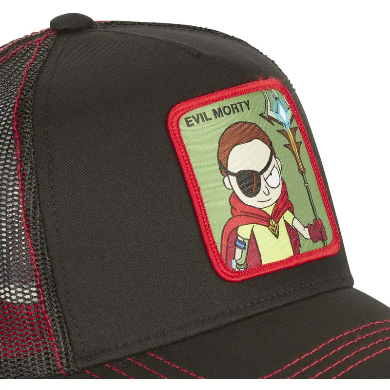 mutzen-gebogen-schwarz-snapback-morty-smith-rick-und-morty-von-capslab mutzen-gebogen-schwarz-snapback-morty-smith-rick-und-morty-von-capslab