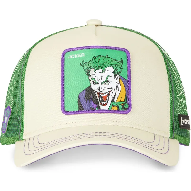 mutzen-gebogen-beige-snapback-joker-dc-comics-von-capslab mutzen-gebogen-beige-snapback-joker-dc-comics-von-capslab