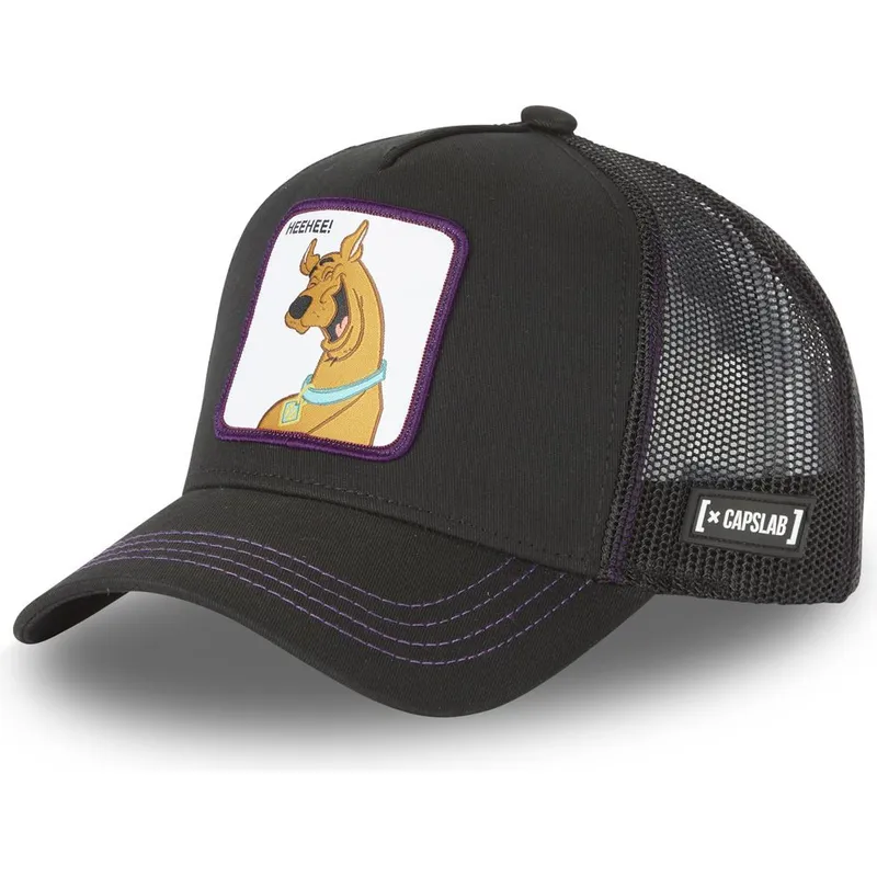 mutzen-gebogen-schwarz-snapback-scooby-doo-scooby-doo-von-capslab