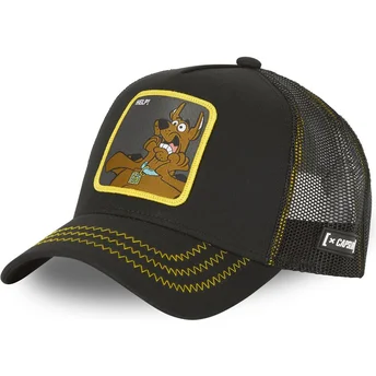 Schwarze Trucker-Kappe Scooby-Doo Help! REL2 Scooby-Doo von Capslab