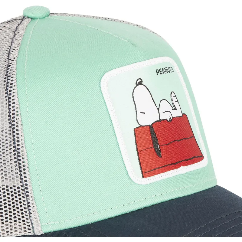 mutzen-gebogen-grun-snapback-snoopy-erdnusse-von-capslab mutzen-gebogen-grun-snapback-snoopy-erdnusse-von-capslab