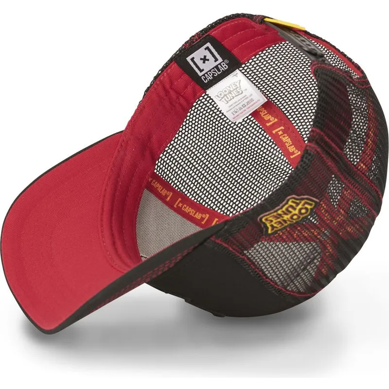mutzen-gebogen-schwarz-snapback-bugs-bunny-und-daffy-duck-looney-tunes-von-capslab