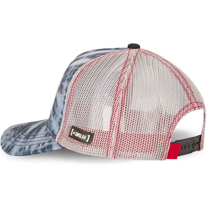 capslab-snoopy-tie-peanuts-navy-blue-and-grey-trucker-hat