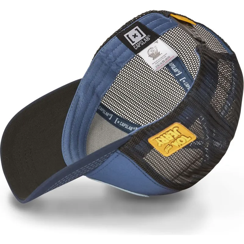 mutzen-gebogen-marineblau-snapback-jerry-looney-tunes-von-capslab mutzen-gebogen-marineblau-snapback-jerry-looney-tunes-von-capslab