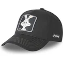 schwarze-gebogene-snapback-kappe-bugs-bunny-bu5-looney-tunes-von-capslab