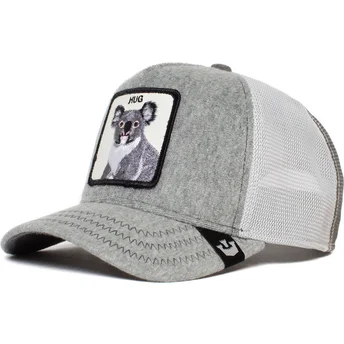 casquette-trucker-grise-koala-hug-mr-nice-guy-the-farm-goorin-bros