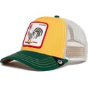 trucker-cap-gelb-weiss-und-grun-hahn-the-cock-the-farm-von-goorin-bros