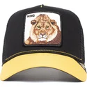 goorin-bros-svart-och-gul-truckerkeps-med-lejon-the-king-lion-the-farm