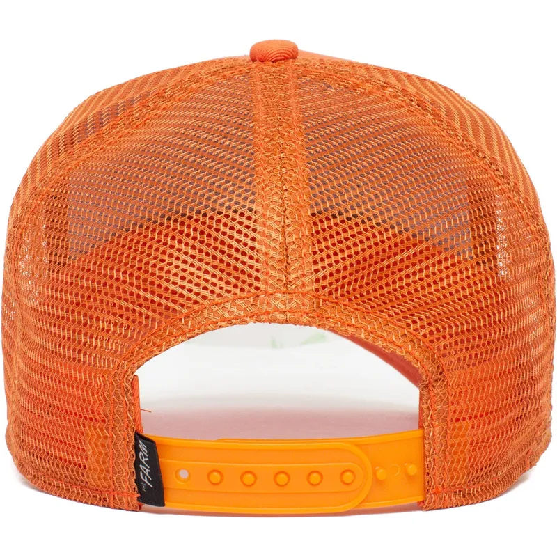 cappellino-trucker-arancione-lupo-the-lone-wolf-the-farm-di-goorin-bros
