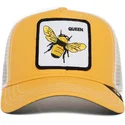 gorra-trucker-amarilla-y-blanca-abeja-the-queen-bee-the-farm-de-goorin-bros