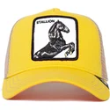 czapka-trucker-zolto-biala-kon-the-stallion-the-farm-od-goorin-bros