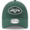 mutzen-gebogen-grun-verstellbares-band-9forty-the-league-der-new-york-jets-nfl-von-new-era