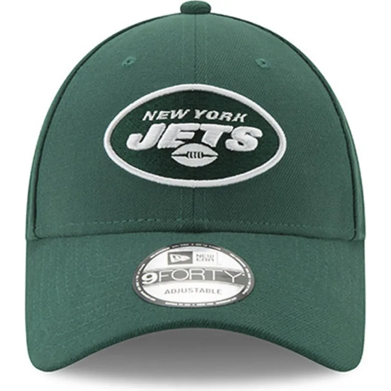 mutzen-gebogen-grun-verstellbares-band-9forty-the-league-der-new-york-jets-nfl-von-new-era